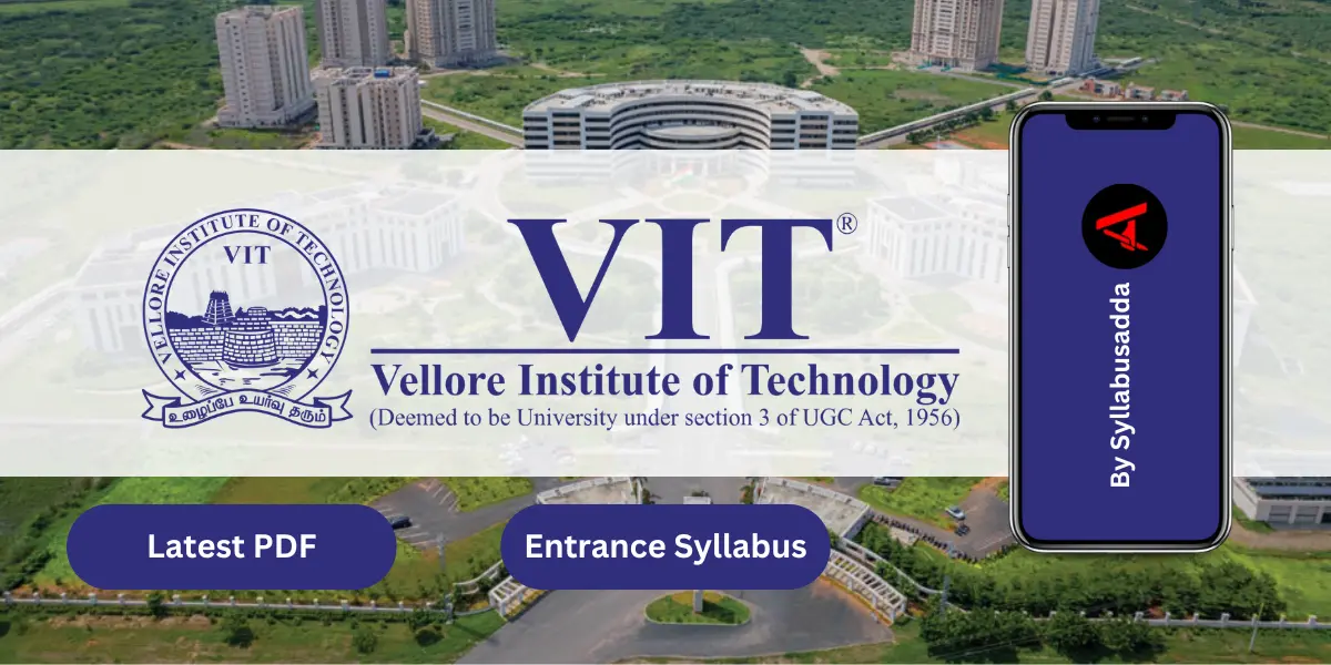 VITEEE Syllabus 2024 (Latest PDF) | VIT Institute | Entrance